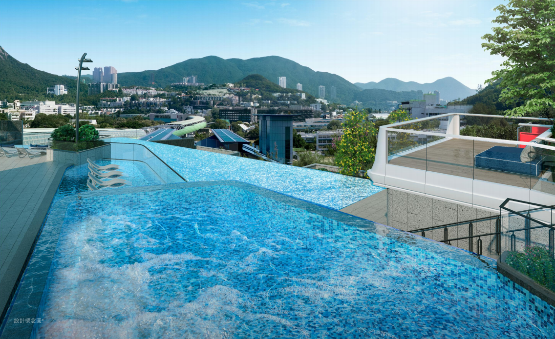 DEEP WATER SOUTH 南岸城市及泳池設計概念圖